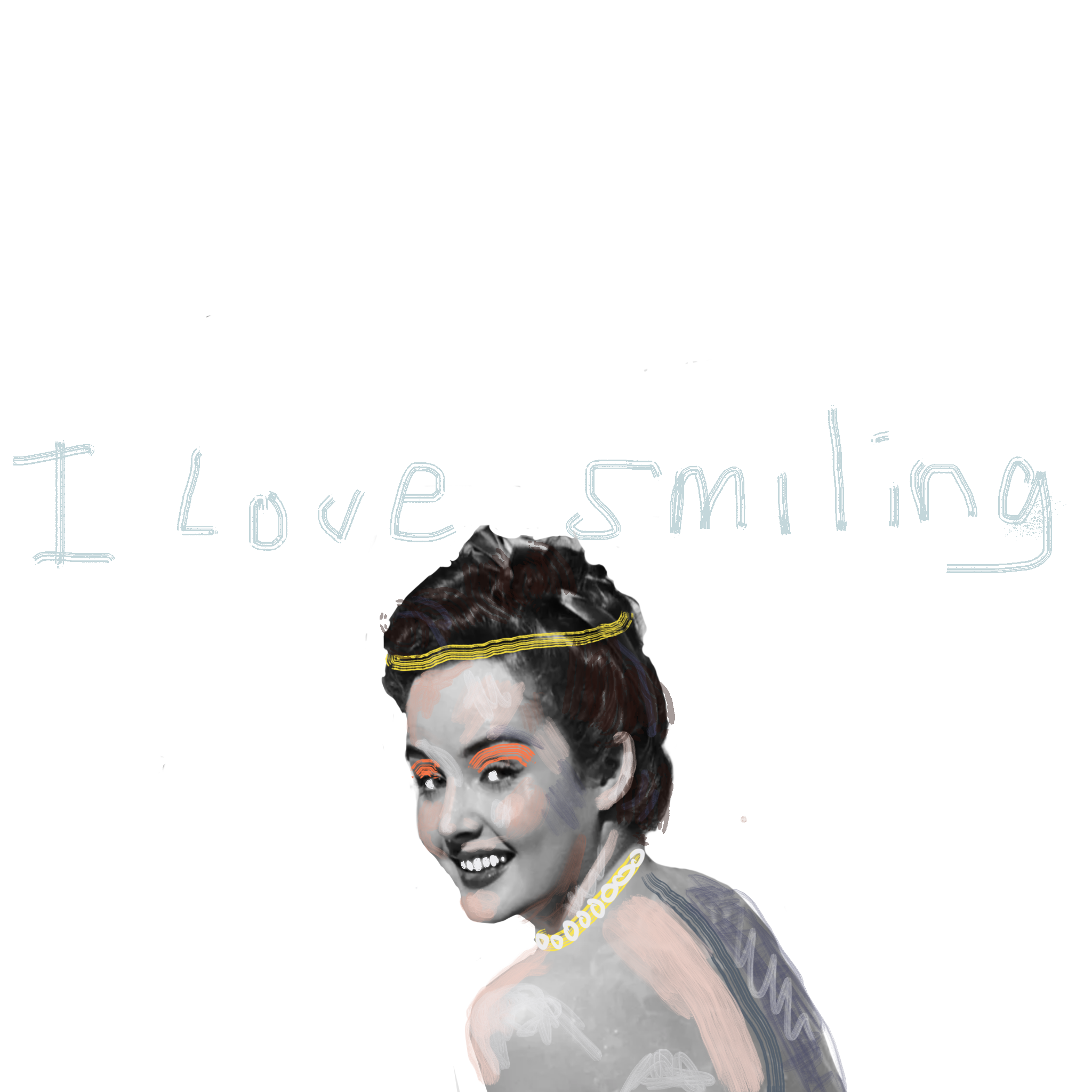 Featured image for “i LOVE smiling (Print)”